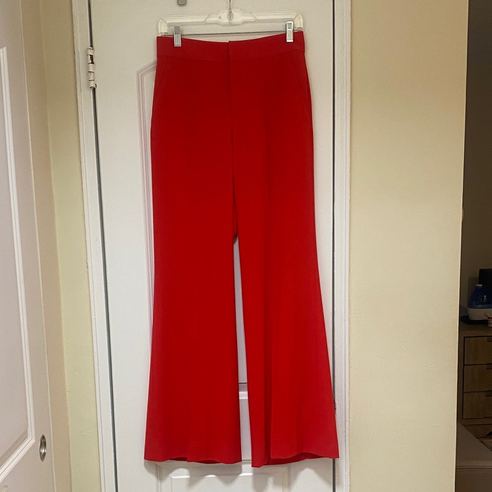 Alice + Olivia Red Dylan Women's Pants
